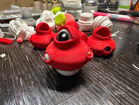 Making of the Eyeball Mushroom