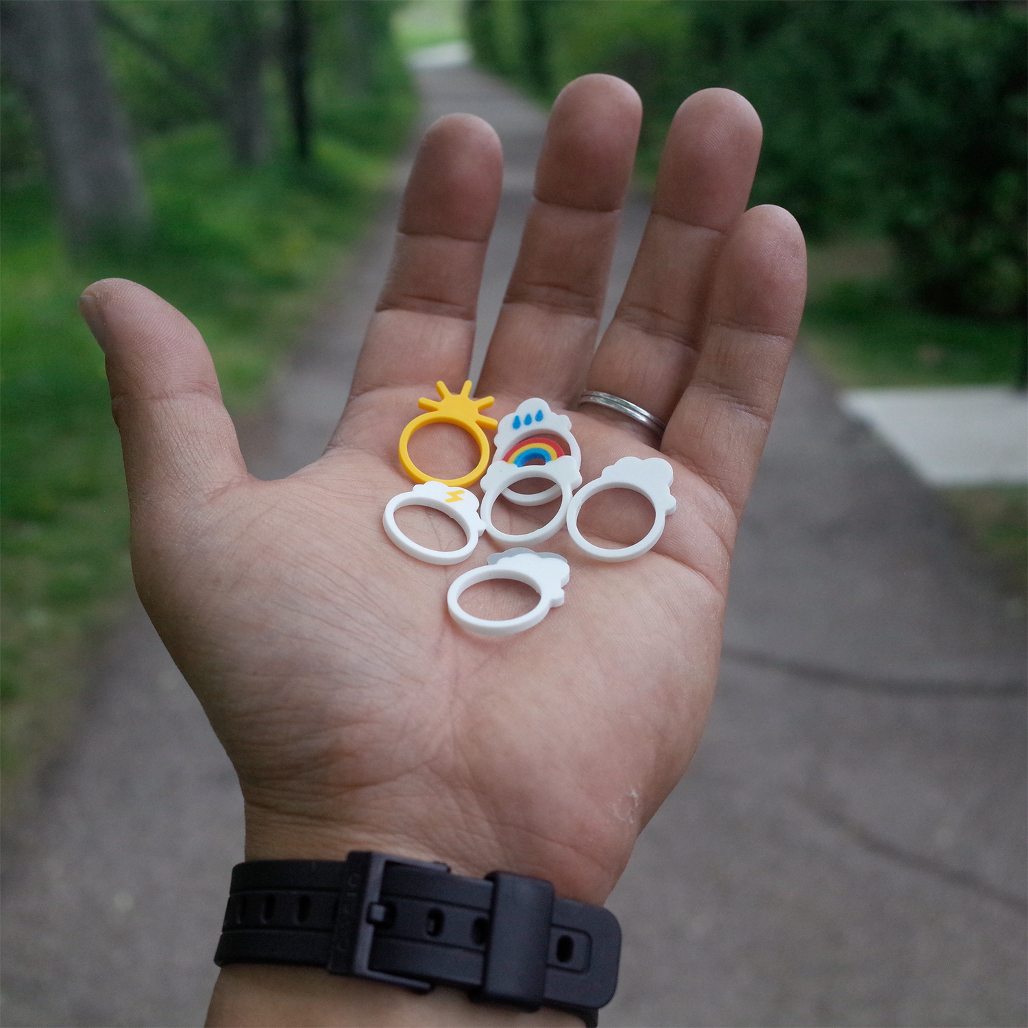 FlatRingz – Playful Mood Rings